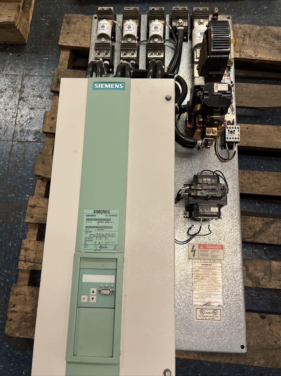 SIEMENS SIMOREG,6RA7083-2FV62-0,DC MASTER CONVERTOR DRIVE