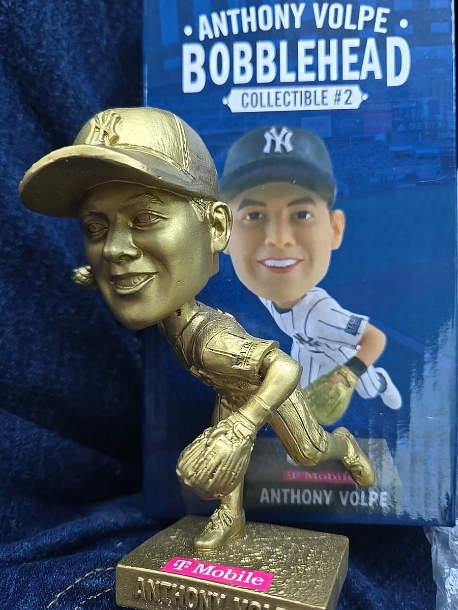 2024 Gold Anthony Volpe Gold Glove Bobblehead New York