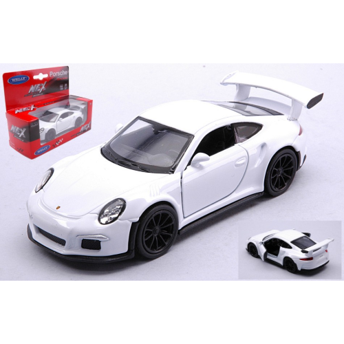 Porsche 911 GT3 2011 Blanche 1/18 - Welly Die-Cast - Auto Stradali