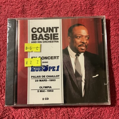 Count Basie - Palais De Chaillot, 20 Mars, 1960 + Olympia, 5 Mai, 1962 2X CD NEW
