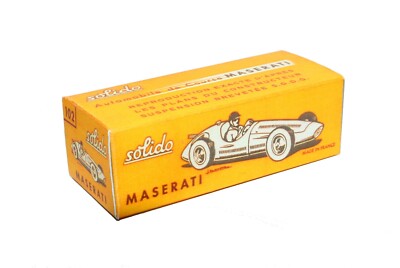 Solido N°102 – Maserati 250F Rouge Sombre N°4 – Échelle 1/43 – Sans Boîte