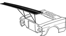 Mustang Radiator Support Seal 64 1965 66 67 68 69 70 - Daniel Carpenter