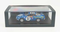 Spark S6103 1:43 Alpine A110 #51 24 Stunden Le Mans 1968 Blau Resin