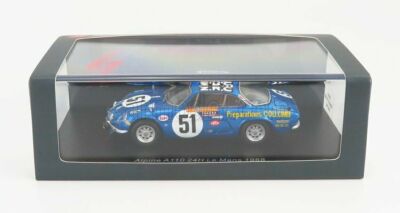 Alpine A110 #51 24 H Le Mans 1968 Collomb Lacarreau Spark S6103 1
