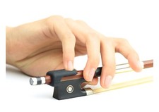 Pinky Hold Black bow holding aid assists with proper hand posture violin/viola