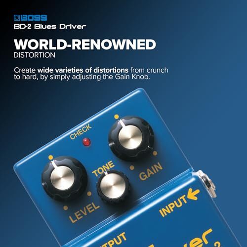 Blues D BD-2[BOSS製] Amazon.com: Boss BD-2 Blues Driver Guitar Effects Pedal