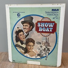 Show Boat, 1951 RCA CED VIDEODISC, 1981 Kathryn Grayson Ava Gardner Howie Keel