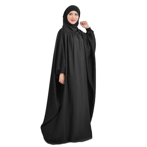 Overhead Robe Women Khimar Prayer Long Dress Modest Full Cover Kaftan Ramadan - Picture 5 of 28