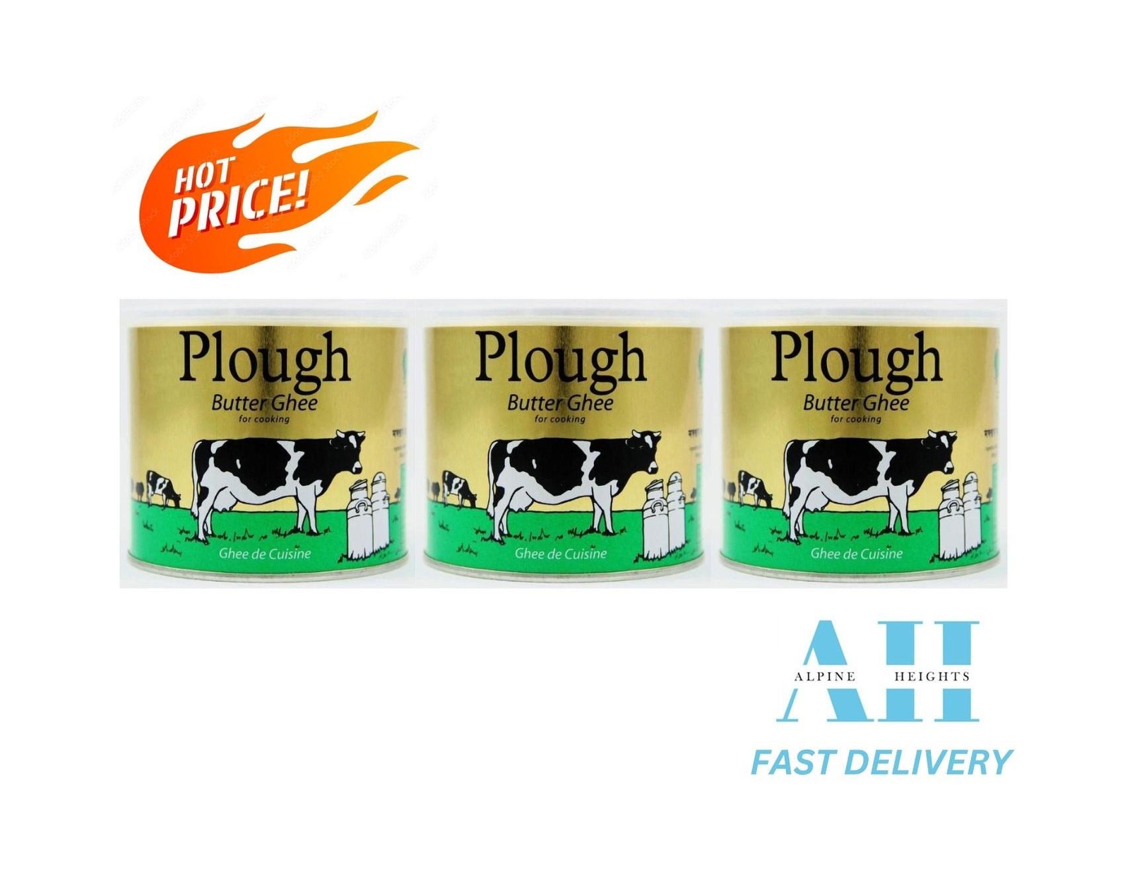 Plough Butter Ghee 500g (Pack of 3) / Total 1.5Kg | eBay UK