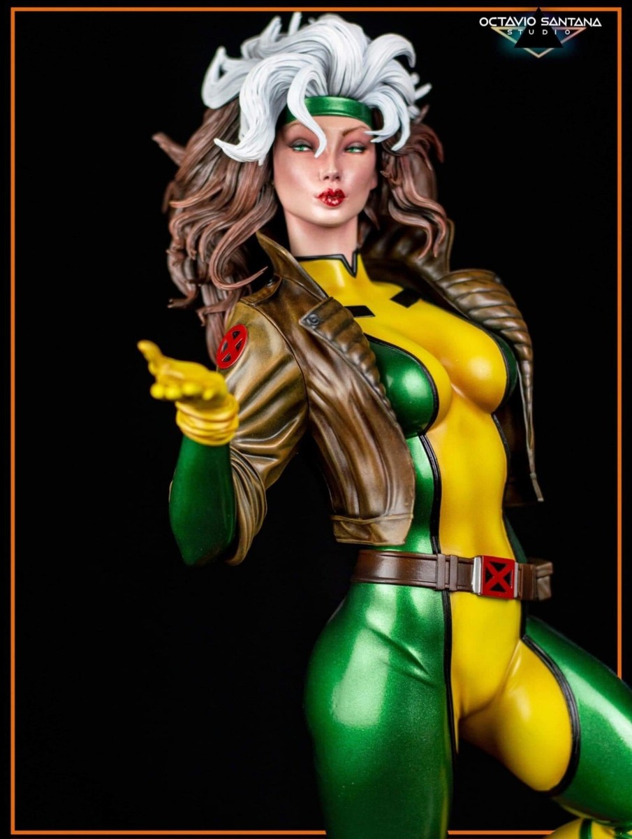 X MEN ROGUE VS SENTINEL 1/4 SCALE STATUE CUSTOM WOLF PAX +