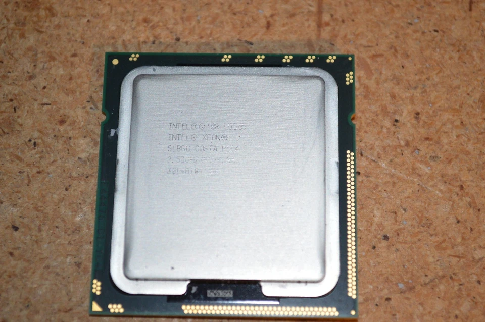 Intel Xeon W3505 CPU 4M Cache, 2.53 GHz LGA1366 Processor (SLBGC) - Image 2 of 3