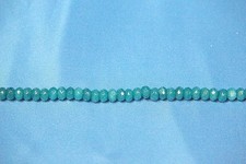 Hand Crafted Genuine Stone Beads- 8mm Faceted Rondelle Dyed Jade 6 Unique Colors