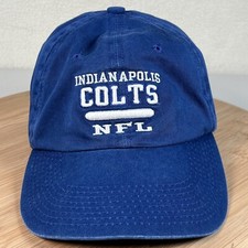 Indianapolis Colts Hat Cap Strapback Adjustable Blue Reebok NFL Embroidered