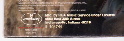 Tom Jones - Country - Mercury - SRM-1-4062 - LP, Album, Club, RCA