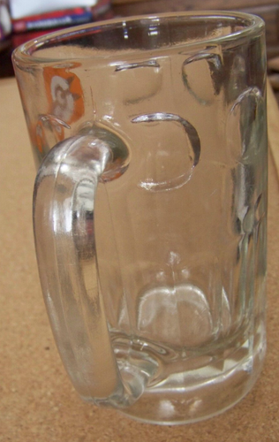 A & W glass handled cup mug tankard A&W root beer target logo c41356 - Picture 5 of 15