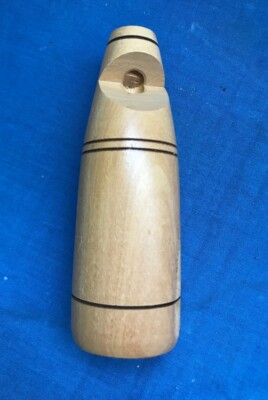 4''x1''x4'' CIRCUMFERENCE BRAZILIAN HANDMADE WOODEN ARTISAN WHISTLES APITO MADEIRA 