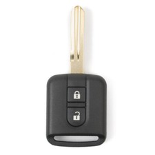CLÉ COQUE POUR NISSAN NAVARA QASHQAI 350Z MICRA X-TRAIL CABSTAR NOTE 2 BOUTONS