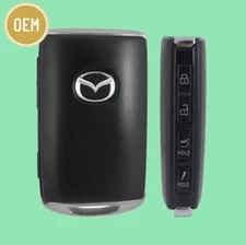 Mazda CX-30 2020-2025 OEM 4 Button Smart Key WAZSKE11D01 + Emergency Key