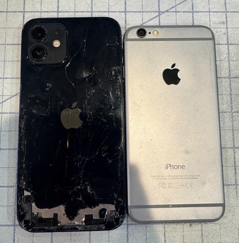 LOT OF 5 MISCELLANEOUS iPHONES - *AS-IS FOR SALVAGE/PARTS/DISASSEMBLY* - Photo 4 sur 6