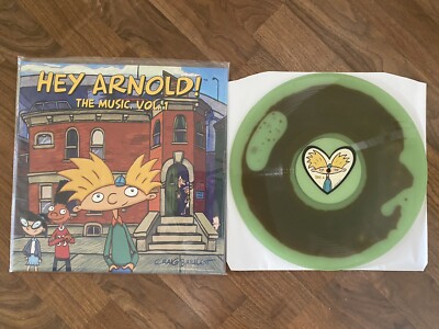 Jim Lang Hey Arnold! The Music Vol. 1 LP Yahoo Soda Filled Vinyl
