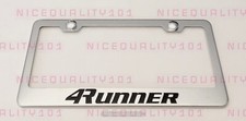 4 Runner 4runner Stainless Steel Finished License Plate Frame Holder Rust Free