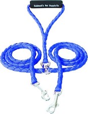 Dual Dog Leash - Double for Two Dogs - 54 inch Pack of 1 , blue