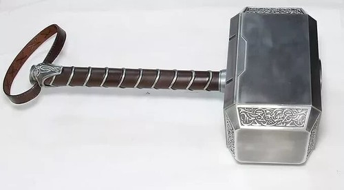 Avengers Version 2.0 Thors Mjolnir Cosplay Adult Metal Hammer 1:1 Real Props - Picture 4 of 4