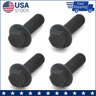 4X Crank Damper Harmonic Balancer Bolts For Dodge Cummins Replaces 3903857 US