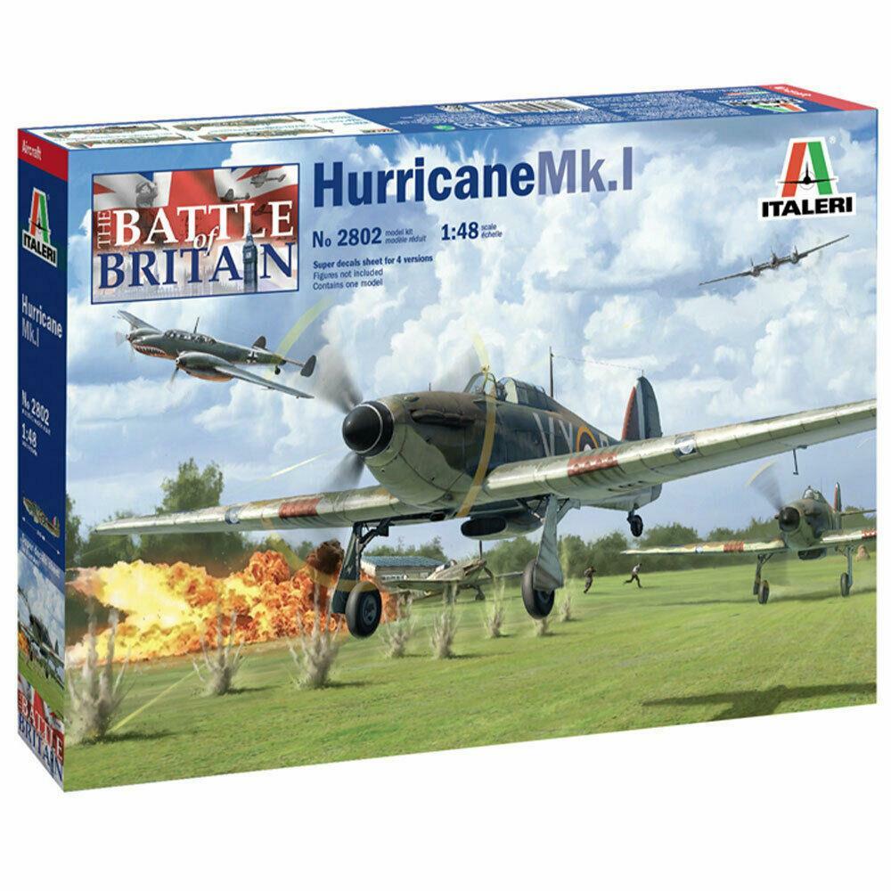 Italeri 2802 Hurricane Mk.1 Battle of Britain 80th Anniversary 1/48 Model Kit - Image 7