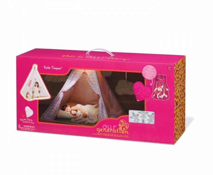 our generation suite teepee for kids and dolls