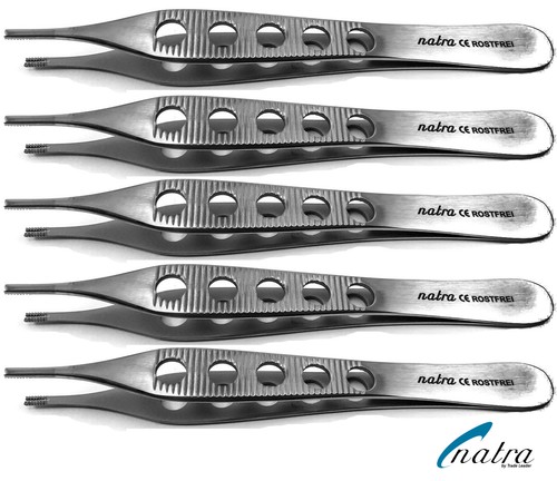 Adson Brown Braun Tissue Forceps 12 Cm Serrated Surgical Anatomic