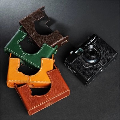 Camera Half Case For Rollei 35LED B35 Retro Insert Genuine Leather Handmade