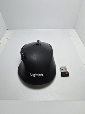 Logitech - M720 Triathlon Wireless Optical Mouse - Wireless - Black