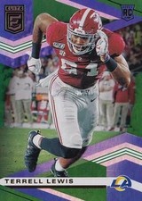 2020 Donruss Elite #171 Terrell Lewis Green NM
