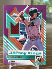 DRUW JONES 2025 Donruss Baseball Purple Jersey Kings Relic SP /49 DIAMONDBACKS
