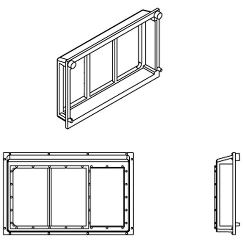 Athearn Genesis ~ Escala HO ~ Ventanas para todo clima ~ Paquete de 6 ~ 68222 | Condition: New