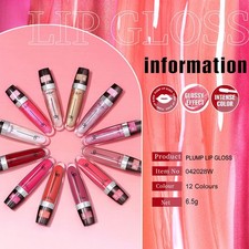 Women Lip Glaze Hydrating Glossy Shimmery Lip Gloss Lip Stain 1Pcs Nourishing