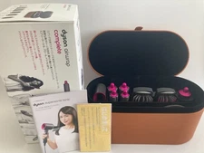 Dyson Hair Dryer Multi Styler Airwrap Complete HS01COMPFN Pink Silver Color