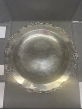 Henley E.P.S. Silver Tray 14.5” diameter and 11” inner Diameter