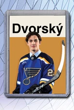 Dalibor Dvorsky Artist Signed Hockey Art Card 3/10