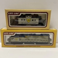 Life-Like Delaware & Hudson 7301 HO Scale Locomotive In Box - View Pictures-