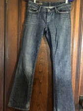 Citizens of Humanity Womens Jeans Sz 26 Blue Kelly 001 Low Waist Bootcut Stretch