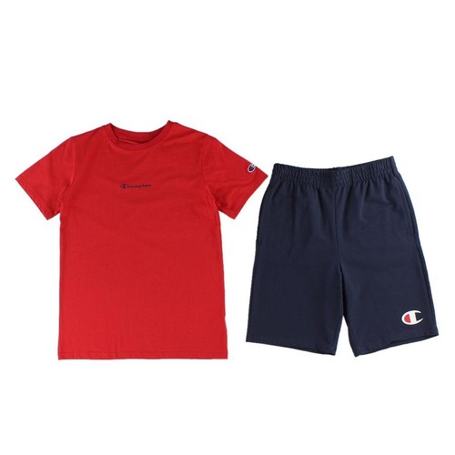 Champion Big C Back Hit T-Shirt and Shorts Boys Clothing Set Size L, Color: - Picture 3 of 3