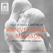 VICTORIA; THEOFANIDIS; BACH J - Anniversaries & Messages - CD - **Mint**