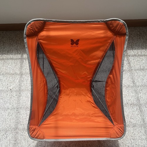 Alite Mayfly Chair Ultralight Backpacking Camp Chair ~ Orange - Picture 2 of 6