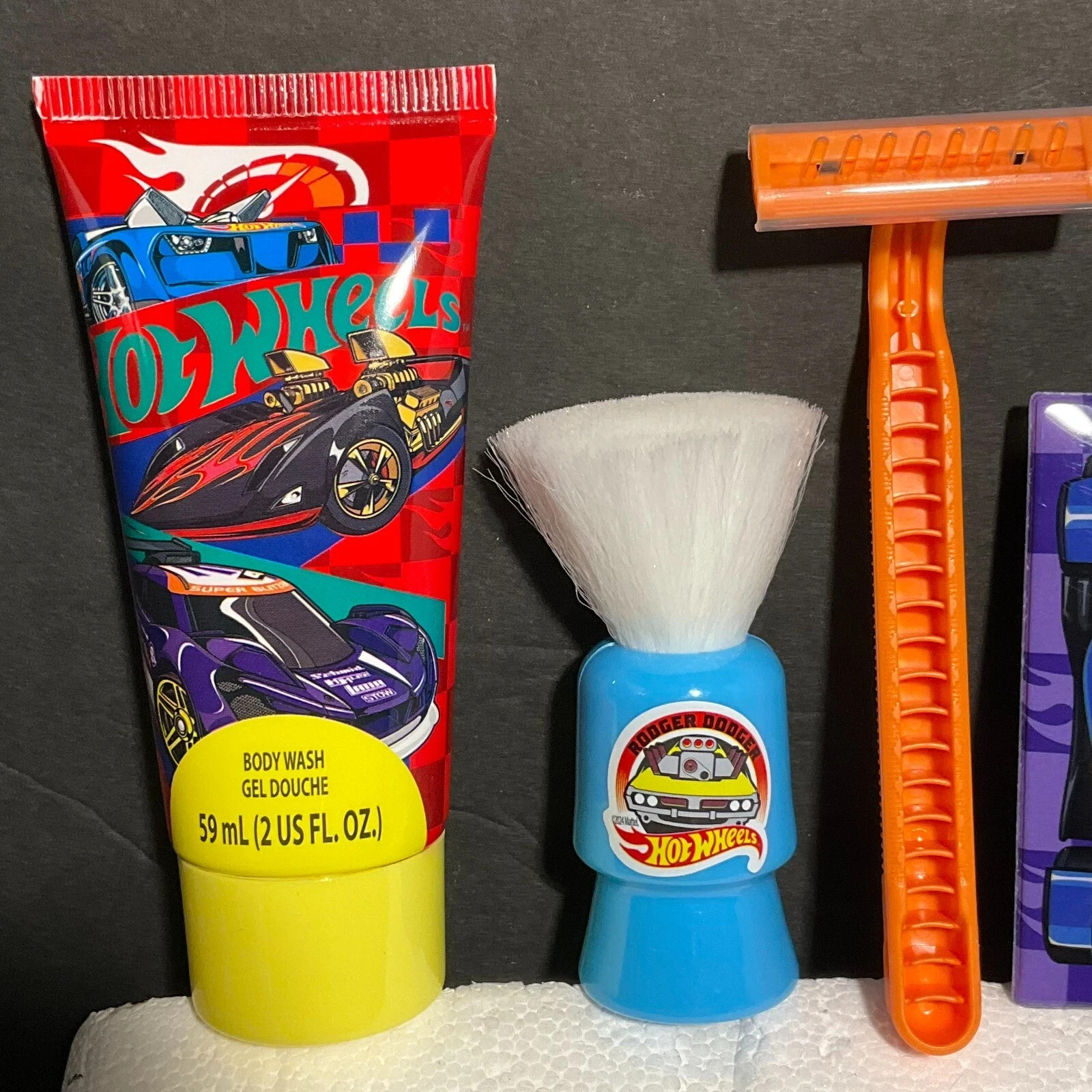 Hot Wheels My First Shaving Kit Pretend Play Razor Bath Set Kids Toy Ages 3+ New