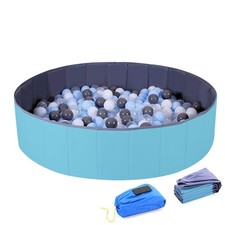 4 Feet Ball Pit for Kids/Baby Play Yard/Fence, Holds Over 600 Balls, Folding ...