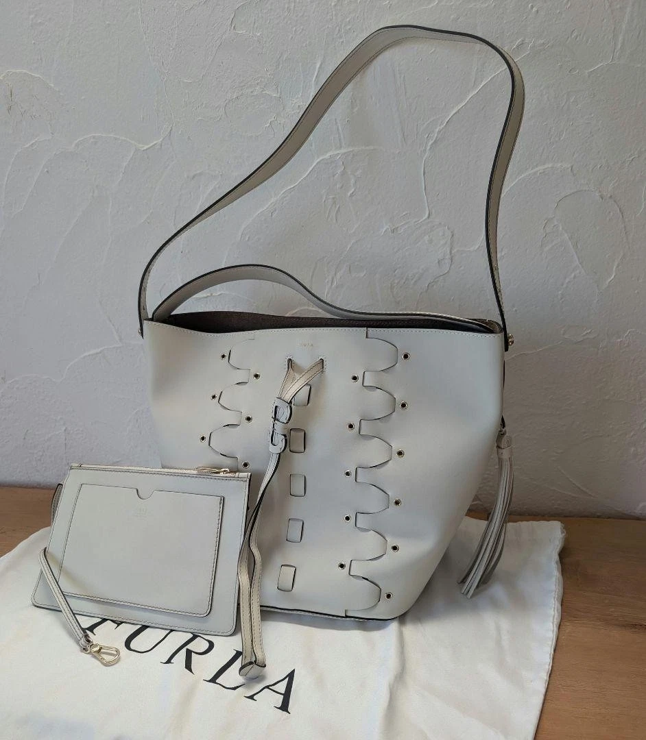 Furla White Bags & Handbags for Women for sale | eBay display picture 1