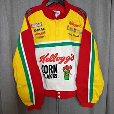 1997 Terry Labonte Kelloggs Corn Flakes Chase Authentics Nascar Racing Jacket 2X