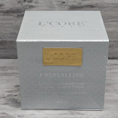 L'CORE Paris CRYSTALLINE Express Lifting Diamond Cream 1oz Factory Sealed
